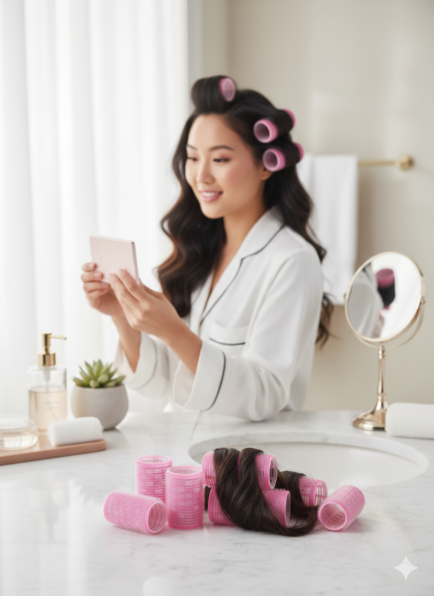 Set de Rulos para Cabello Autoadhesivos  Yoyoso