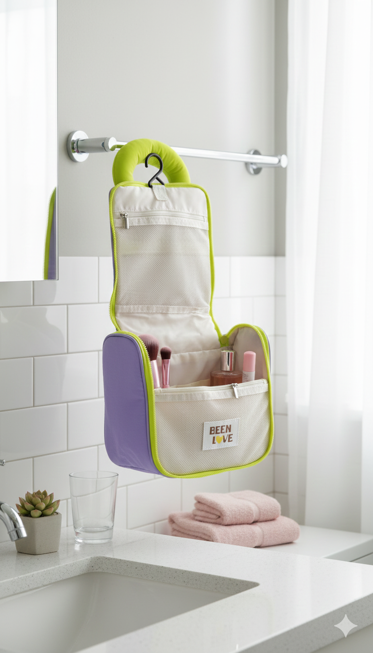 Kit de Neceser Transparente con Accesorios de Higiene Personal  Yoyoso