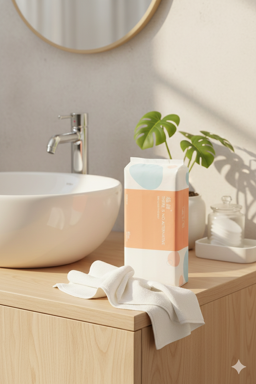 TOALLAS DESECHABLES PARA LA CARA