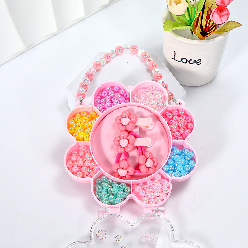 CARTERA DE FLOR CON ACCESORIOS  DIY