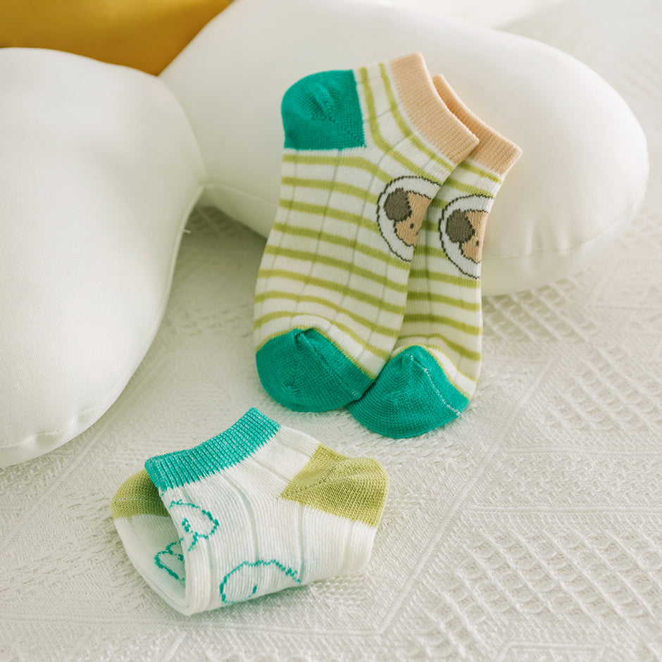 Medias De Niños De Aguacate 2 Pares L