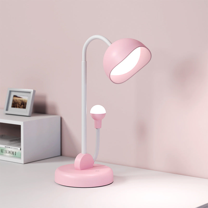 LAMPARA MULTIFUNCIONAL RECARGABLE - ROSADA