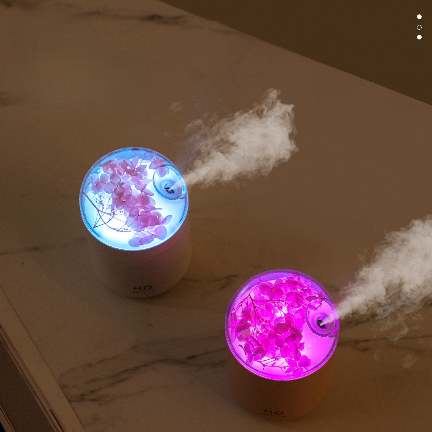 HUMIDIFICADOR FLOR ETERNA - ROSADO