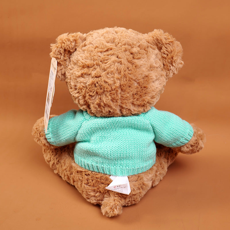 PELUCHE - TEDDY ISLAND - SUETER AZUL - 25CM
