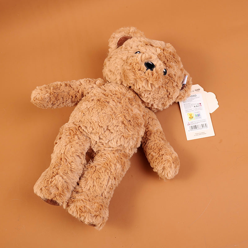 PELUCHE - TEDDY ISLAND - MARRON OSCURO - 35CM