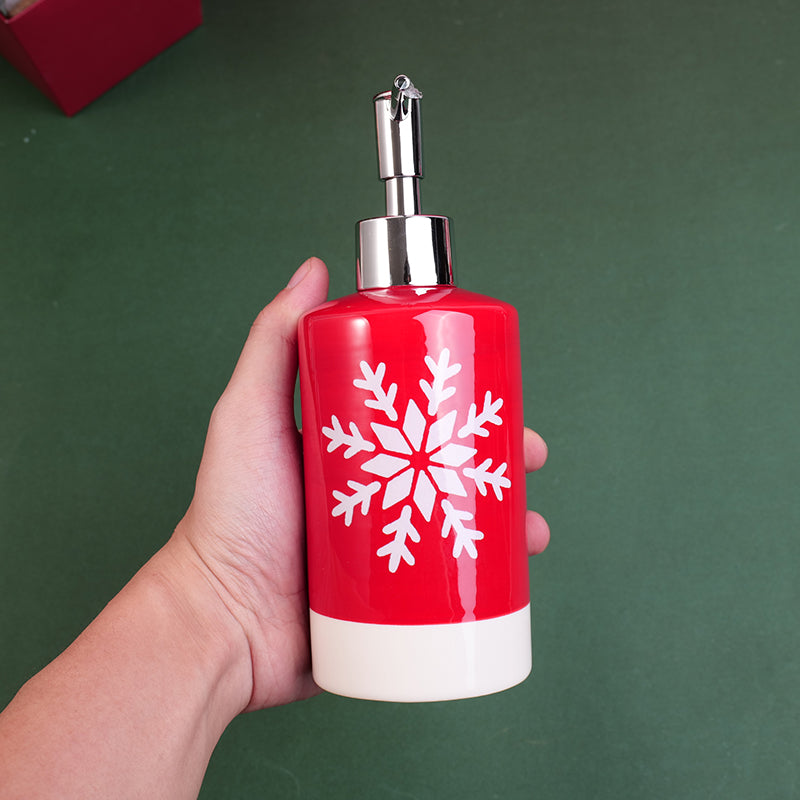 JABONERA NAVIDEÑA - COPO DE NIEVE