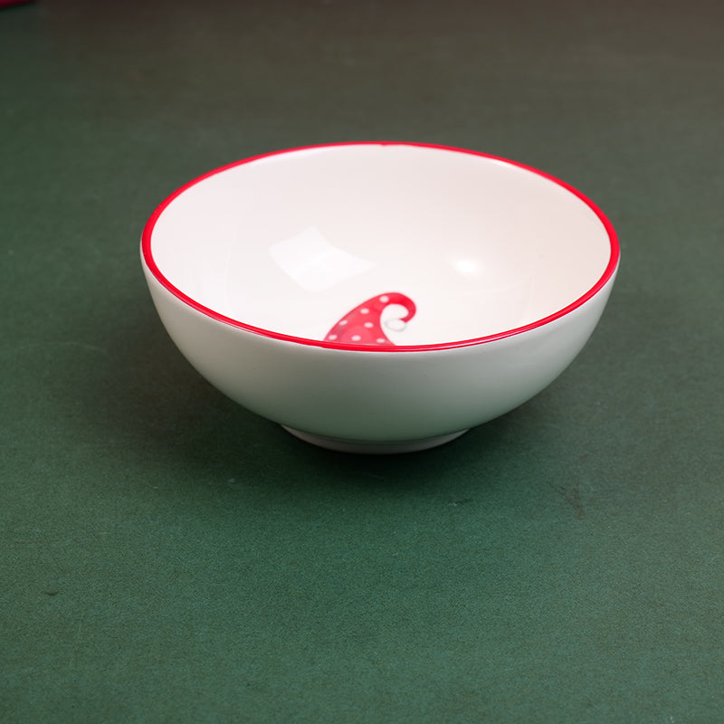 TAZON DE CERAMICA NAVIDEÑO - SANTA CLAUS - 11CM