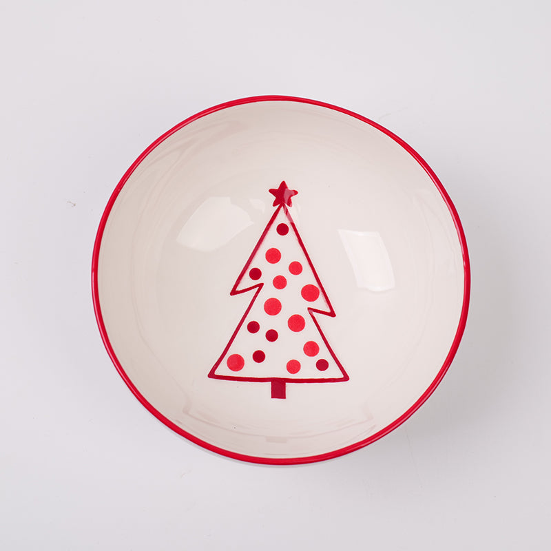 TAZON DE CERAMICA NAVIDEÑO - ARBOL DE NAVIDAD