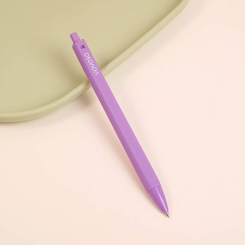 BOLIGRAFO EN GEL -MORADO