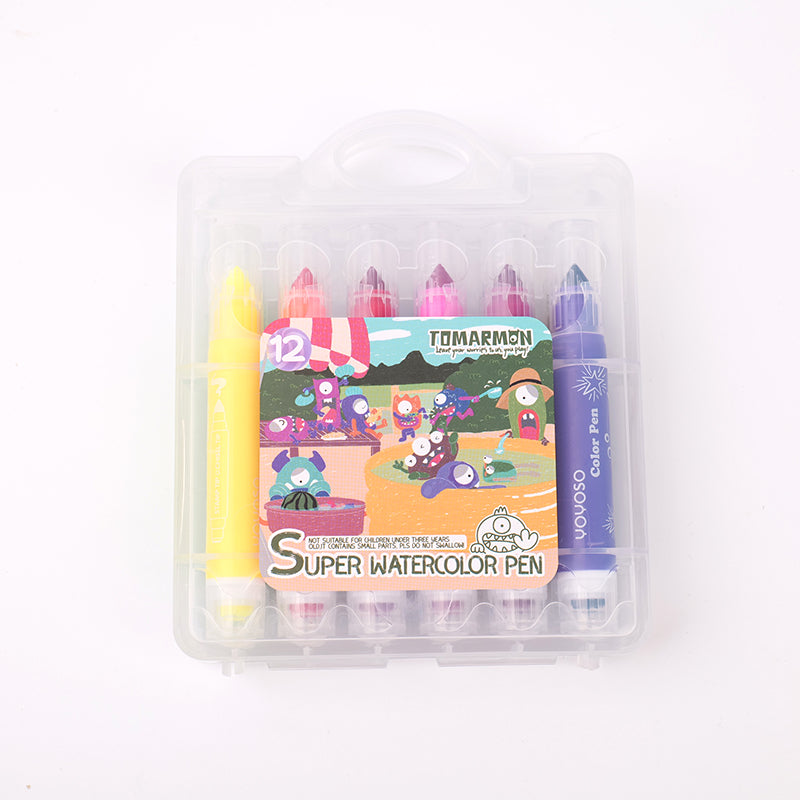 MARCADORES TOMARMON - 12 COLORES