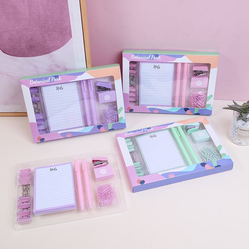 SET DE PAPELERIA - MACARON