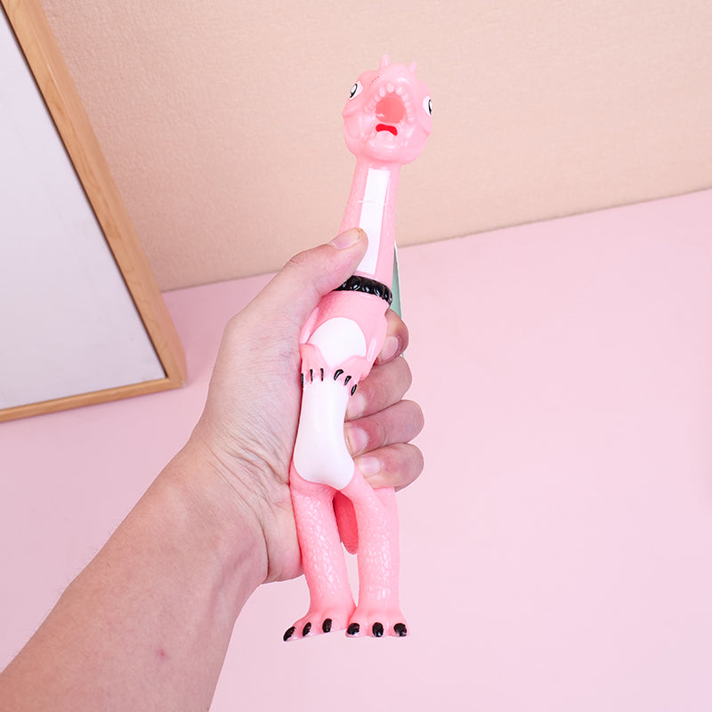 DINOSAURIO PEQUEÑO CON SONIDO - ROSADO