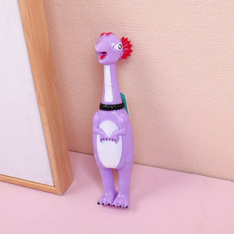 DINOSAURIO PEQUEÑO CON SONIDO - MORADO