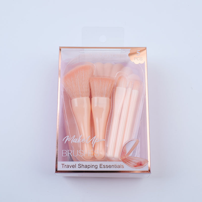 SET DE 5 BROCHAS  CON ESPEJO