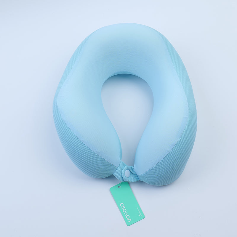 ALMOHADA EN U - AZUL