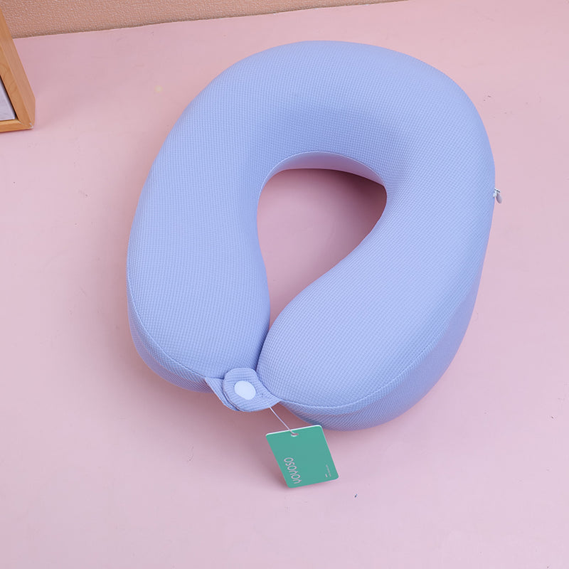 ALMOHADA EN U - AZUL