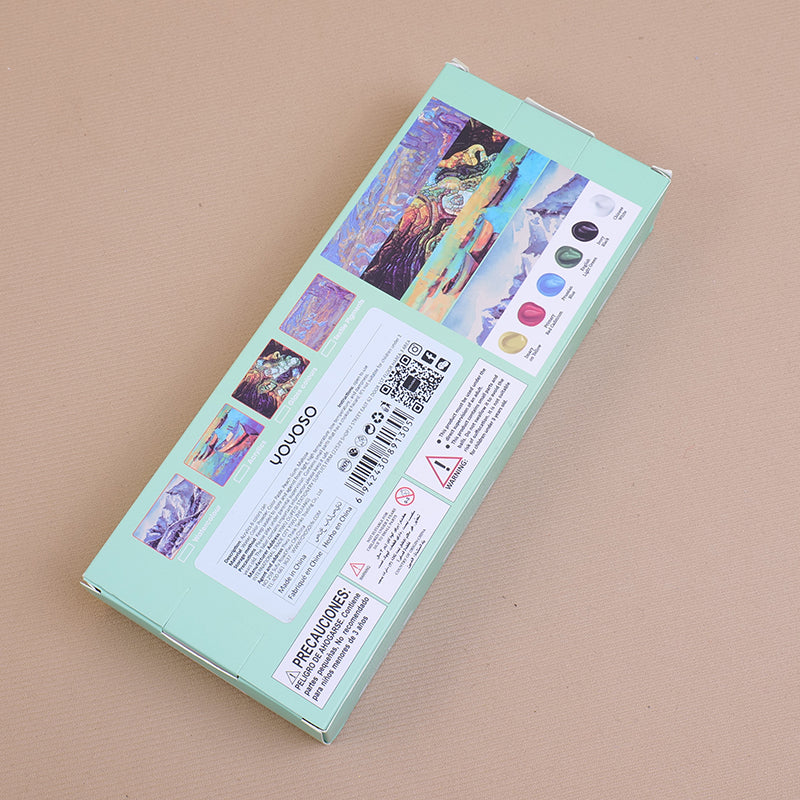 SET DE 6 PINTURAS - ACRILICAS