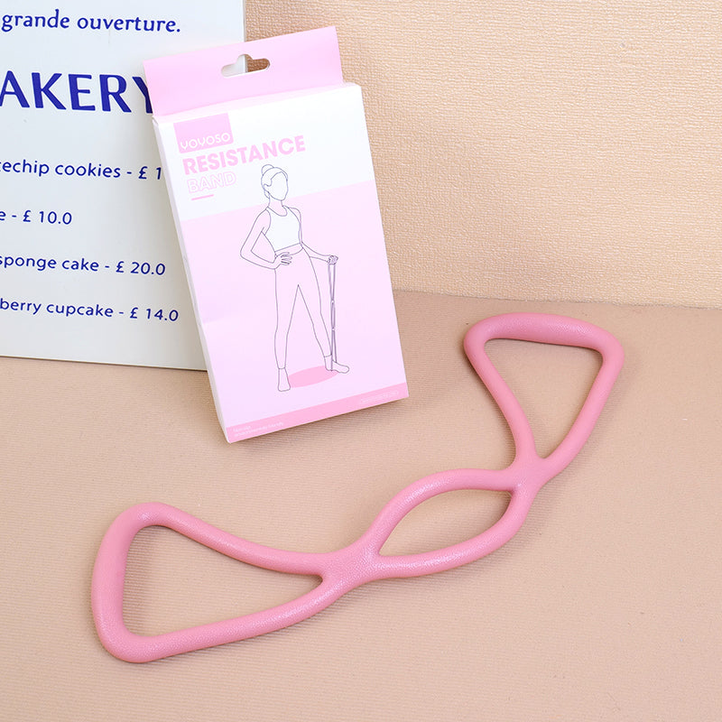 BANDA ELASTICA DE 3 AGUJEROS- ROSADA