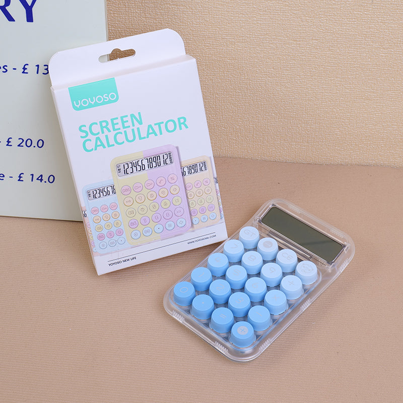 CALCULADORA TRANSPARENTE