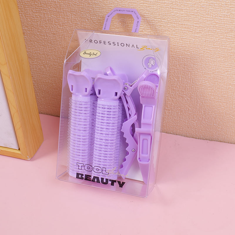 SET DE ROLLOS Y GANCHOS PARA EL CABELLO - 4UND