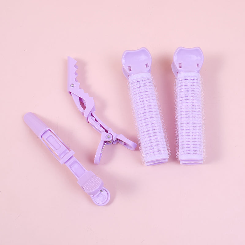 SET DE ROLLOS Y GANCHOS PARA EL CABELLO - 4UND