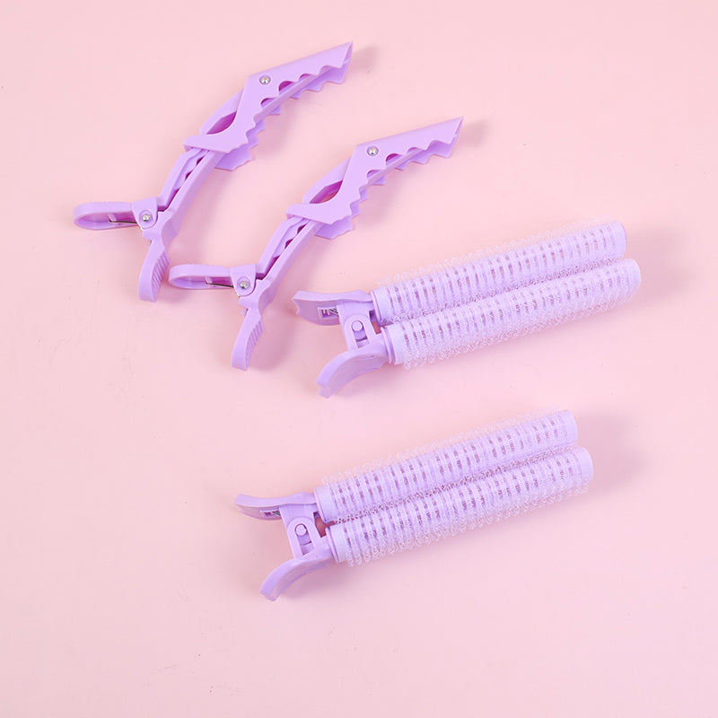 SET DE ROLLOS Y GANCHOS PARA EL CABELLO - 4UND