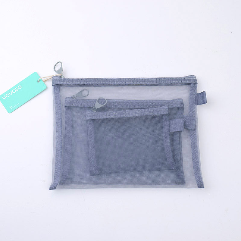 SET DE BOLSAS ORGANIZADORAS DE MALLA