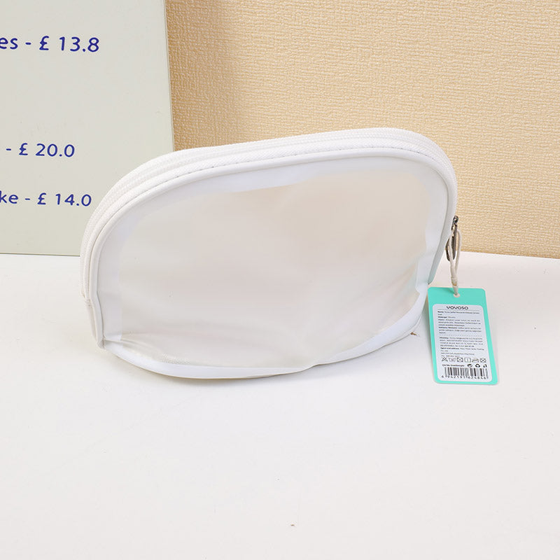 NECESER SEMICIRCULAR - BLANCO