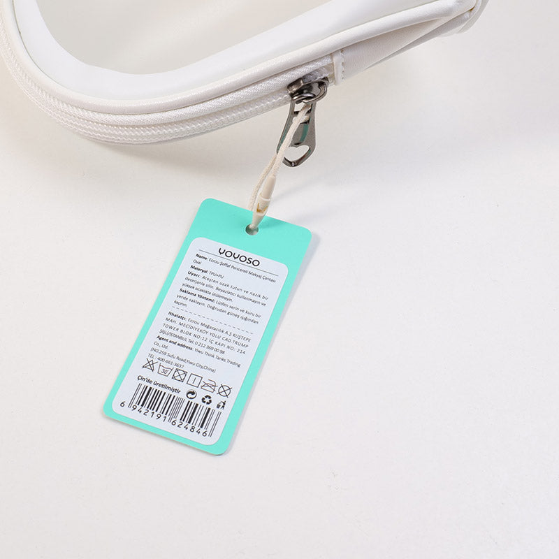 NECESER SEMICIRCULAR - BLANCO