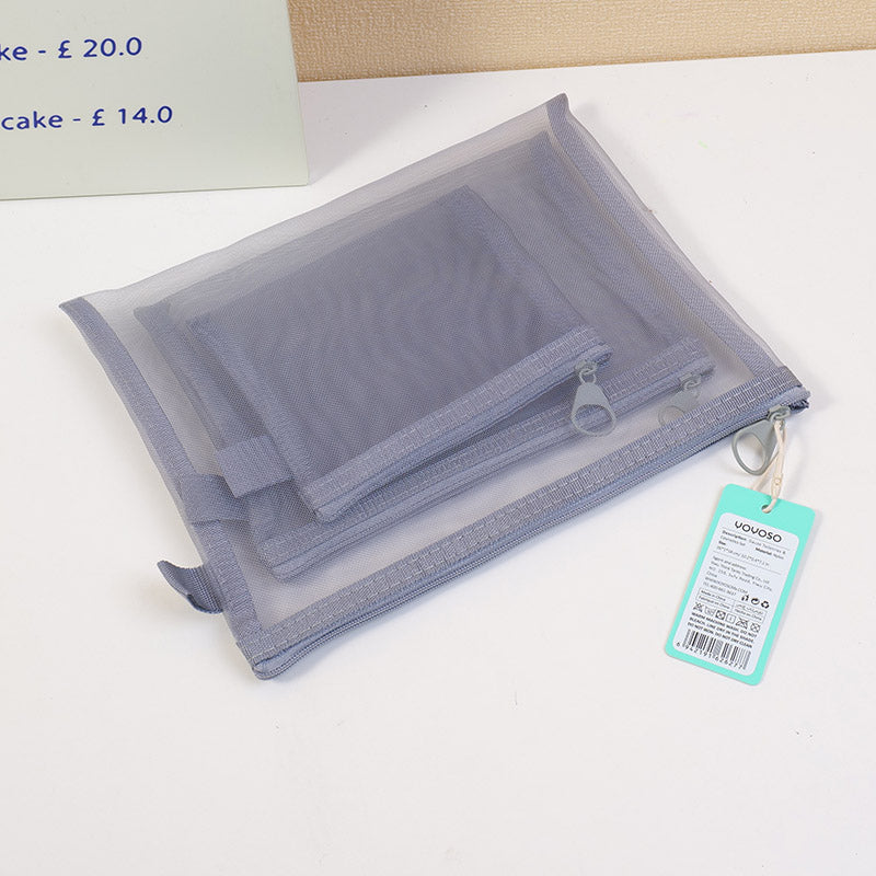 SET DE BOLSAS ORGANIZADORAS DE MALLA