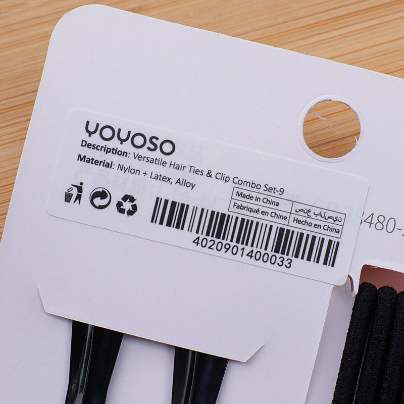 SET PARA EL CABELLO - COLITAS Y CLIPS