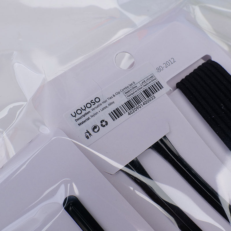 SET PARA EL CABELLO - COLITAS Y CLIPS