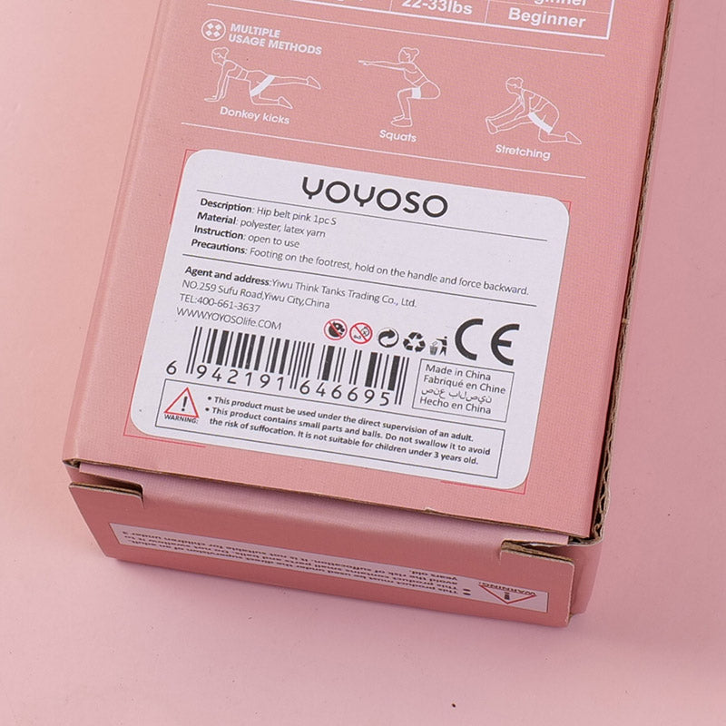 CINTURON DE SOPORTE PARA LA CADERA - ROSADO