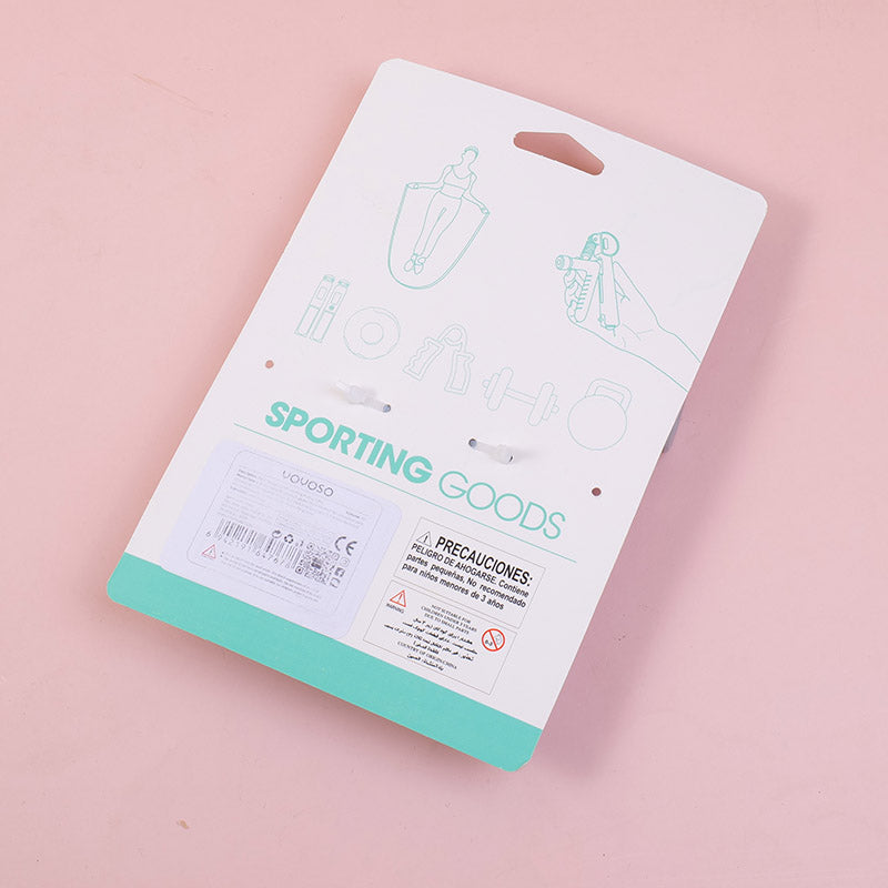 EMPUÑADURA DE RESISTENCIA  CON PANTALLA DE CONTEO - NEGRO