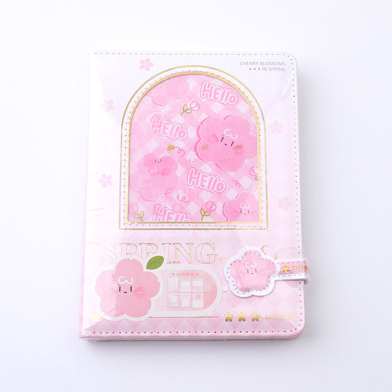 CUADERNO CON CIERRE MAGNETICO - SAKURA