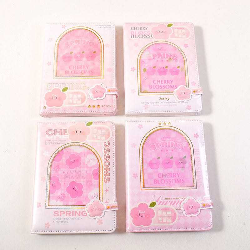 CUADERNO CON CIERRE MAGNETICO - SAKURA