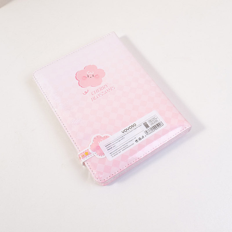 CUADERNO CON CIERRE MAGNETICO - SAKURA