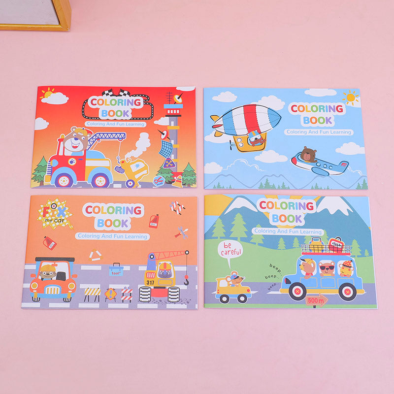 CUADERNO DE DIBUJO A5 - ANIMALES - 14 HOJAS