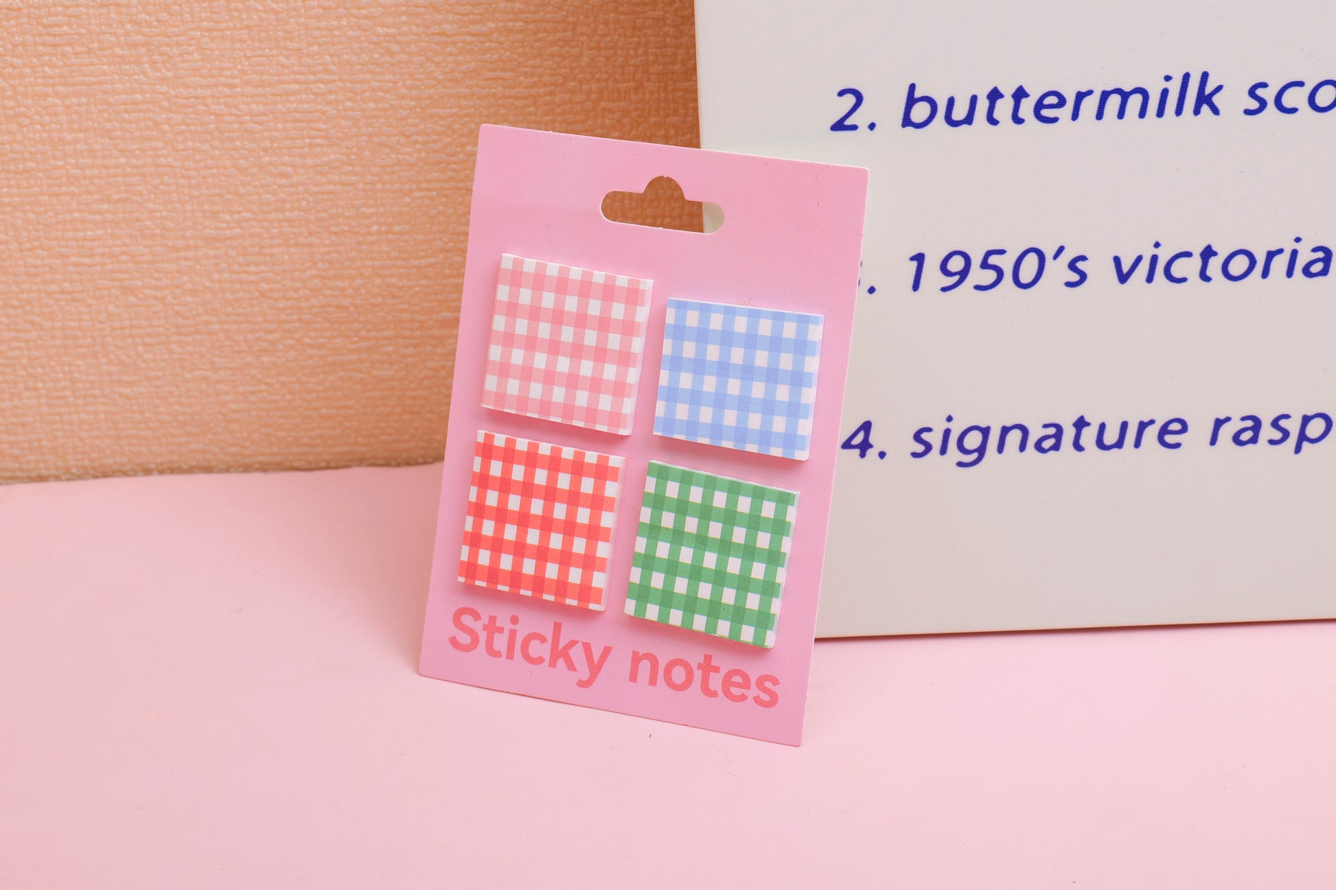 BLOC DE NOTAS ADHESIVAS - KOREANO (30 UND)