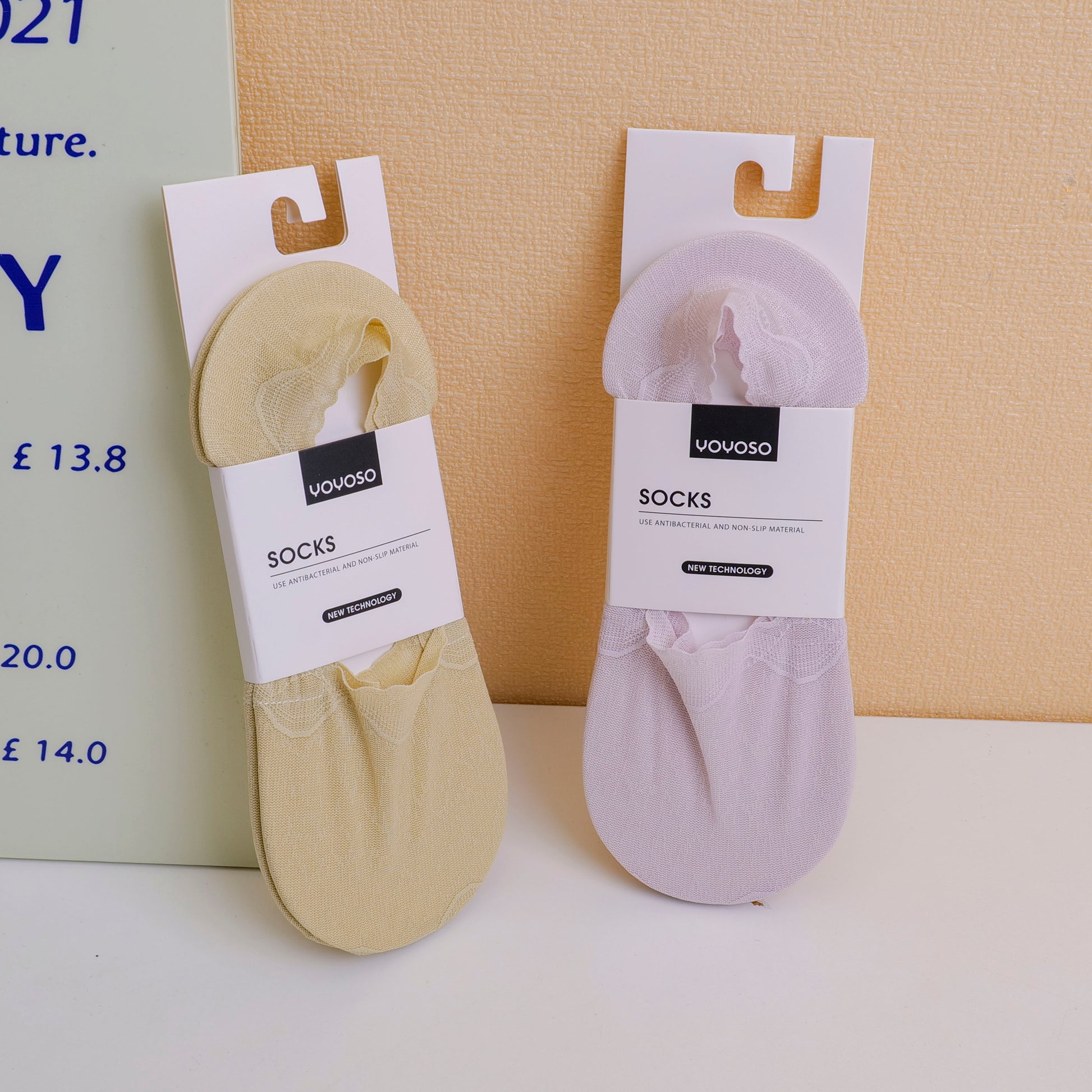 MEDIAS INVISIBLES CON ESTAMPADO - 2UND