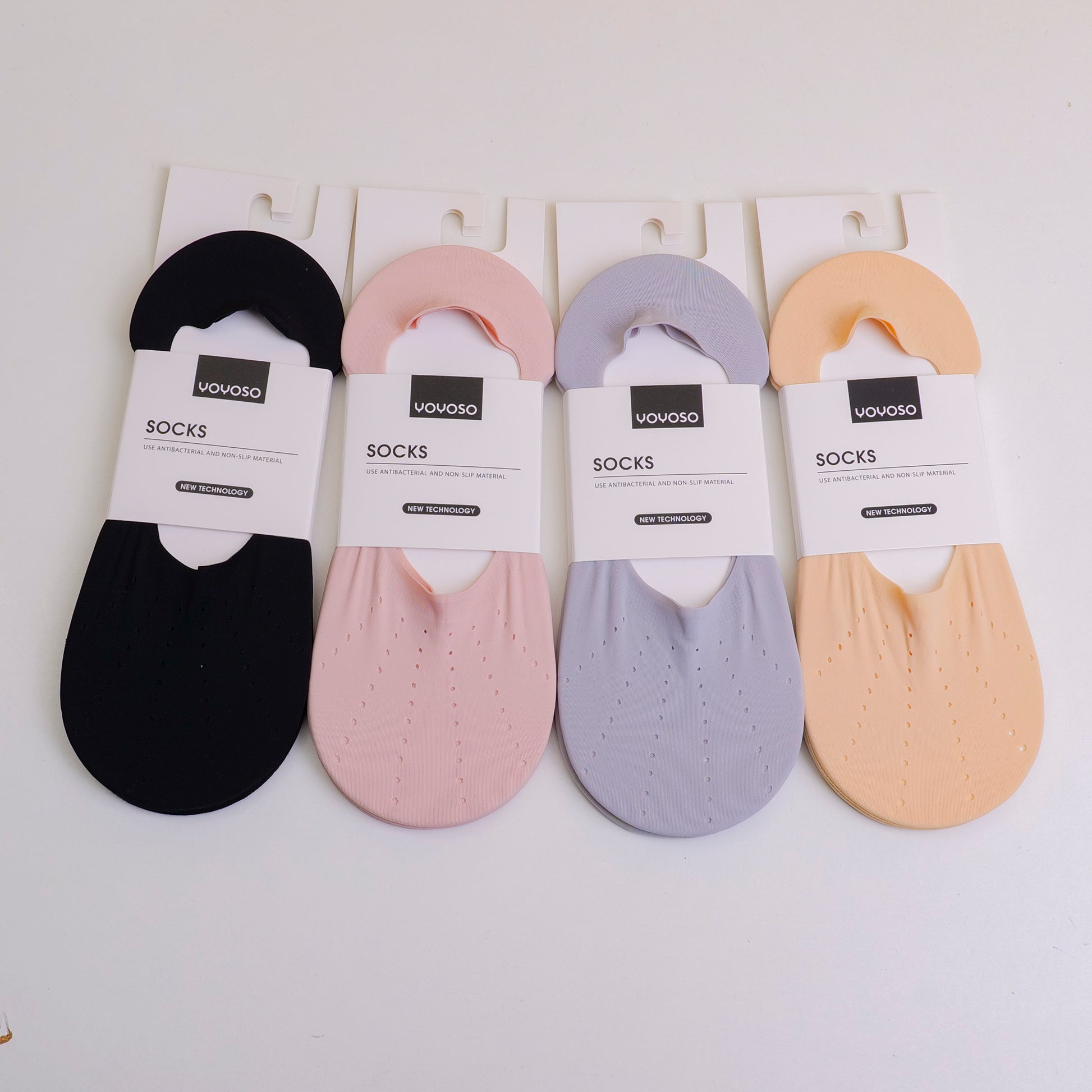 MEDIAS INVISIBLES PARA MUJER - 2 UND