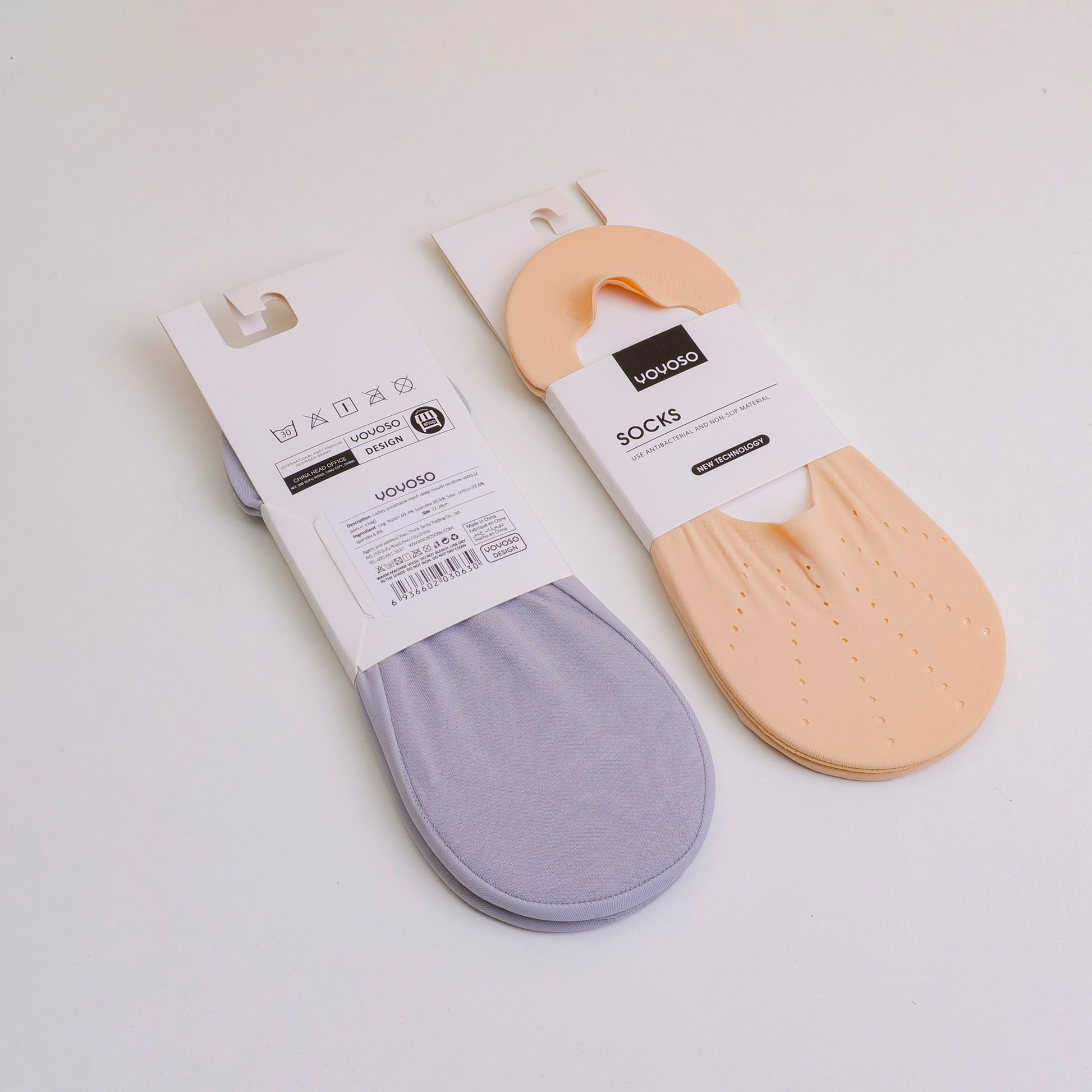 MEDIAS INVISIBLES PARA MUJER - 2 UND