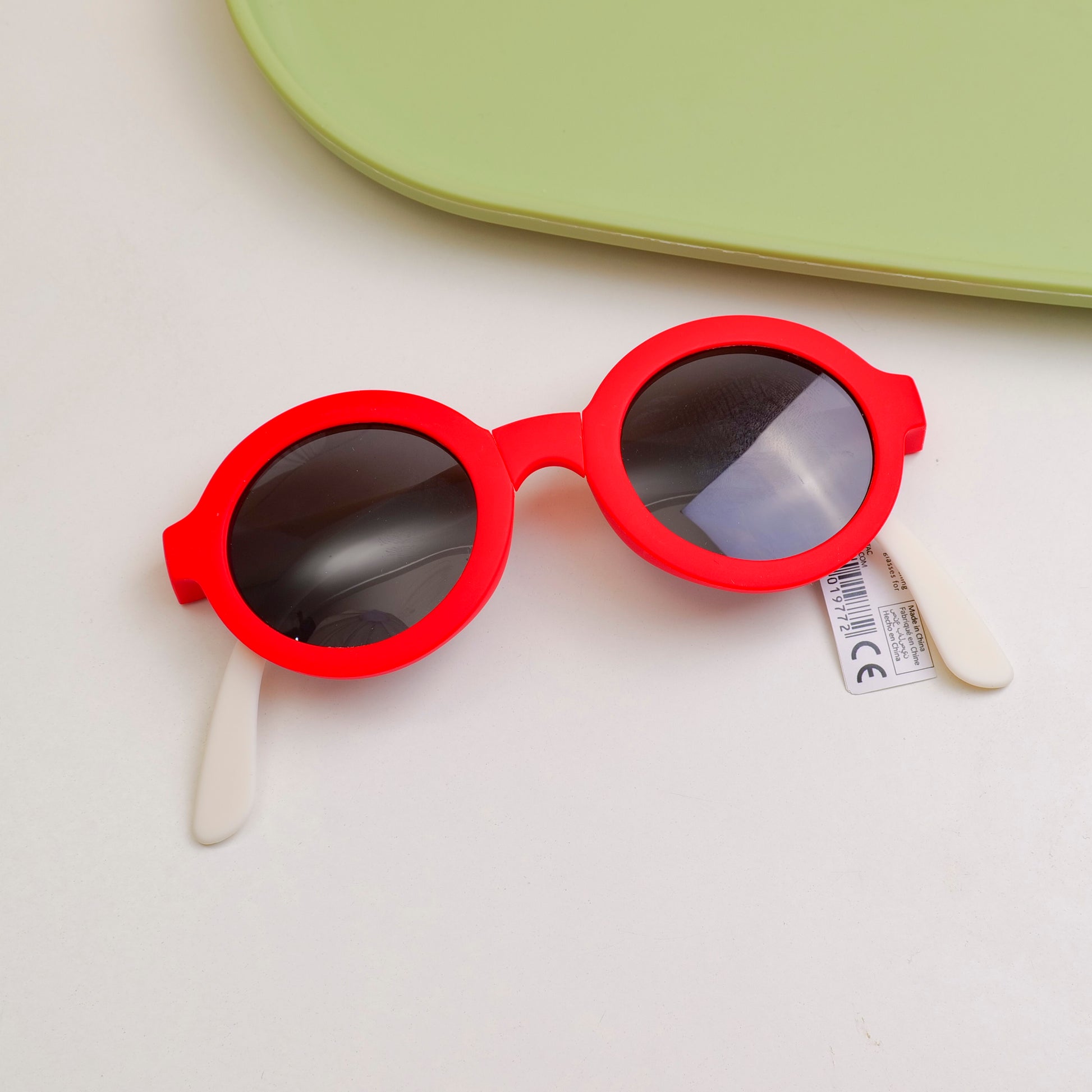GAFAS REDONDAS PARA NIÑOS - ROJAS