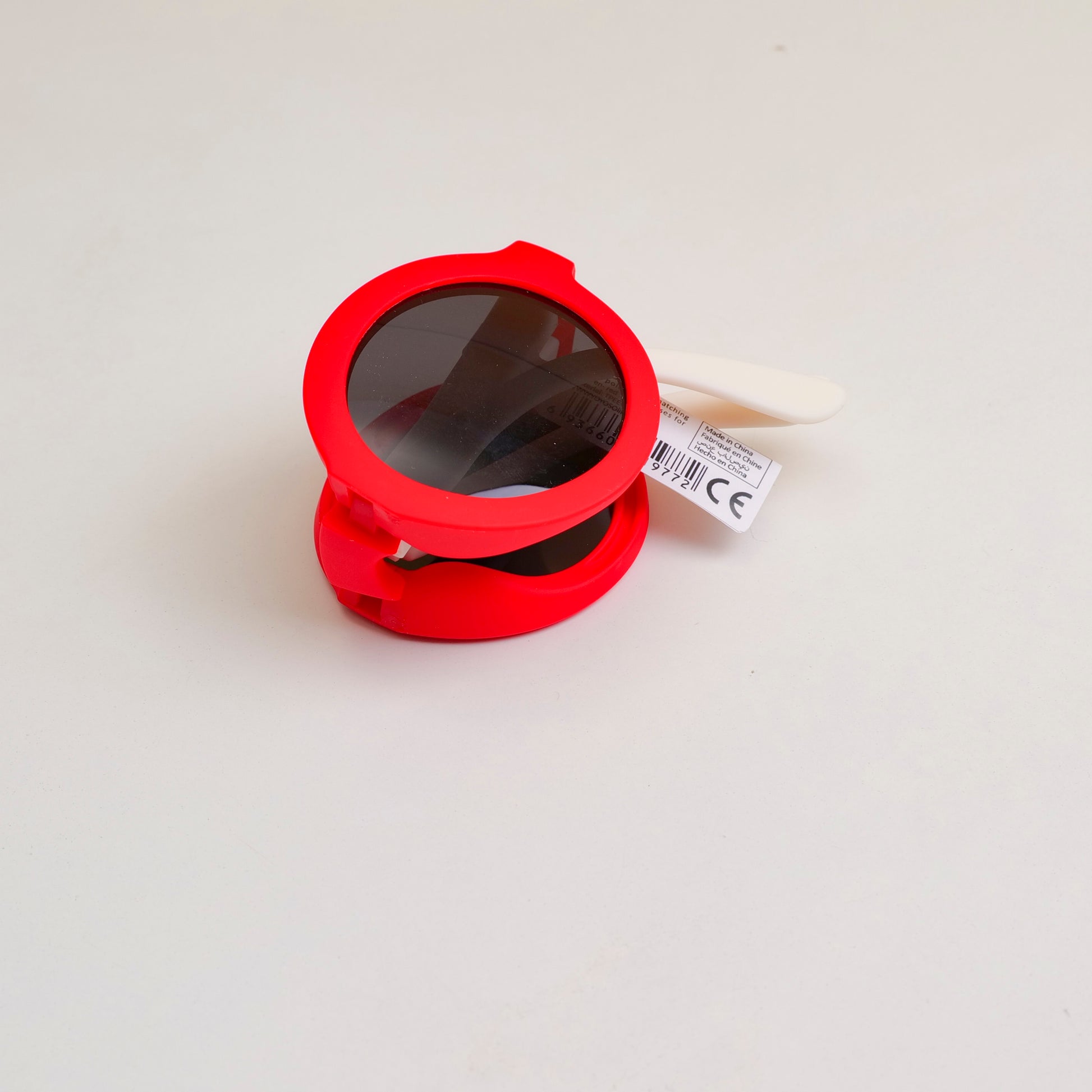 GAFAS REDONDAS PARA NIÑOS - ROJAS
