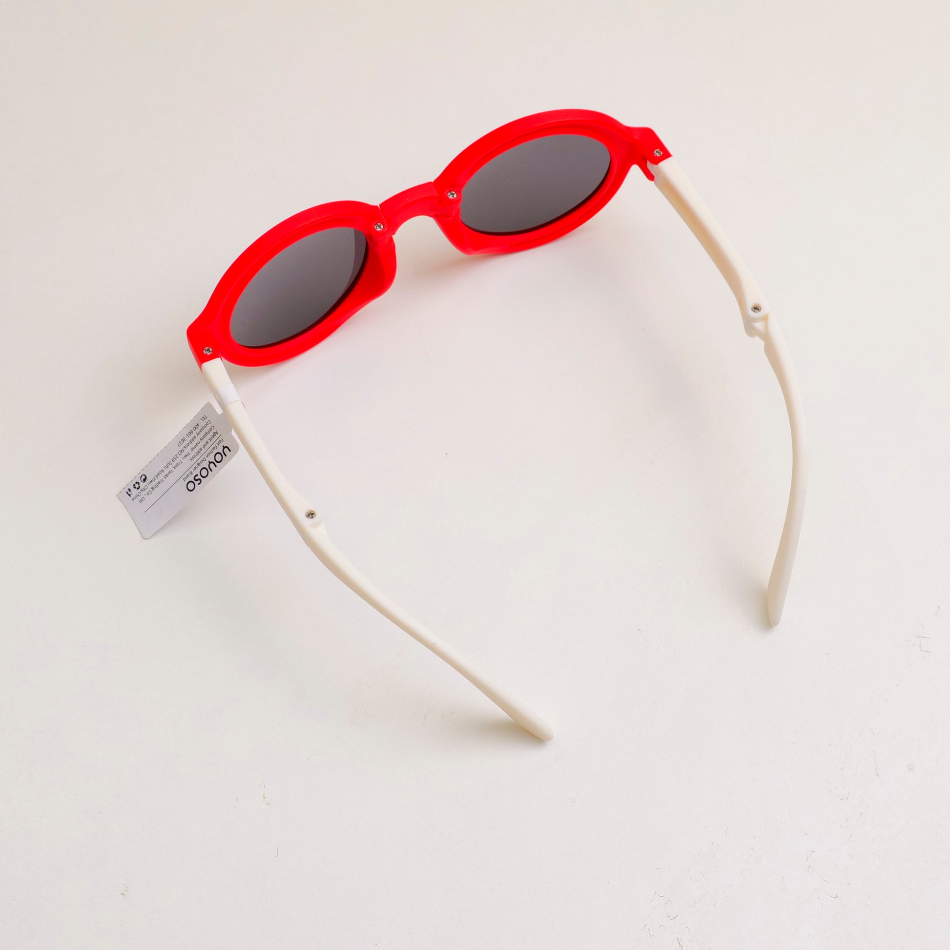 GAFAS REDONDAS PARA NIÑOS - ROJAS