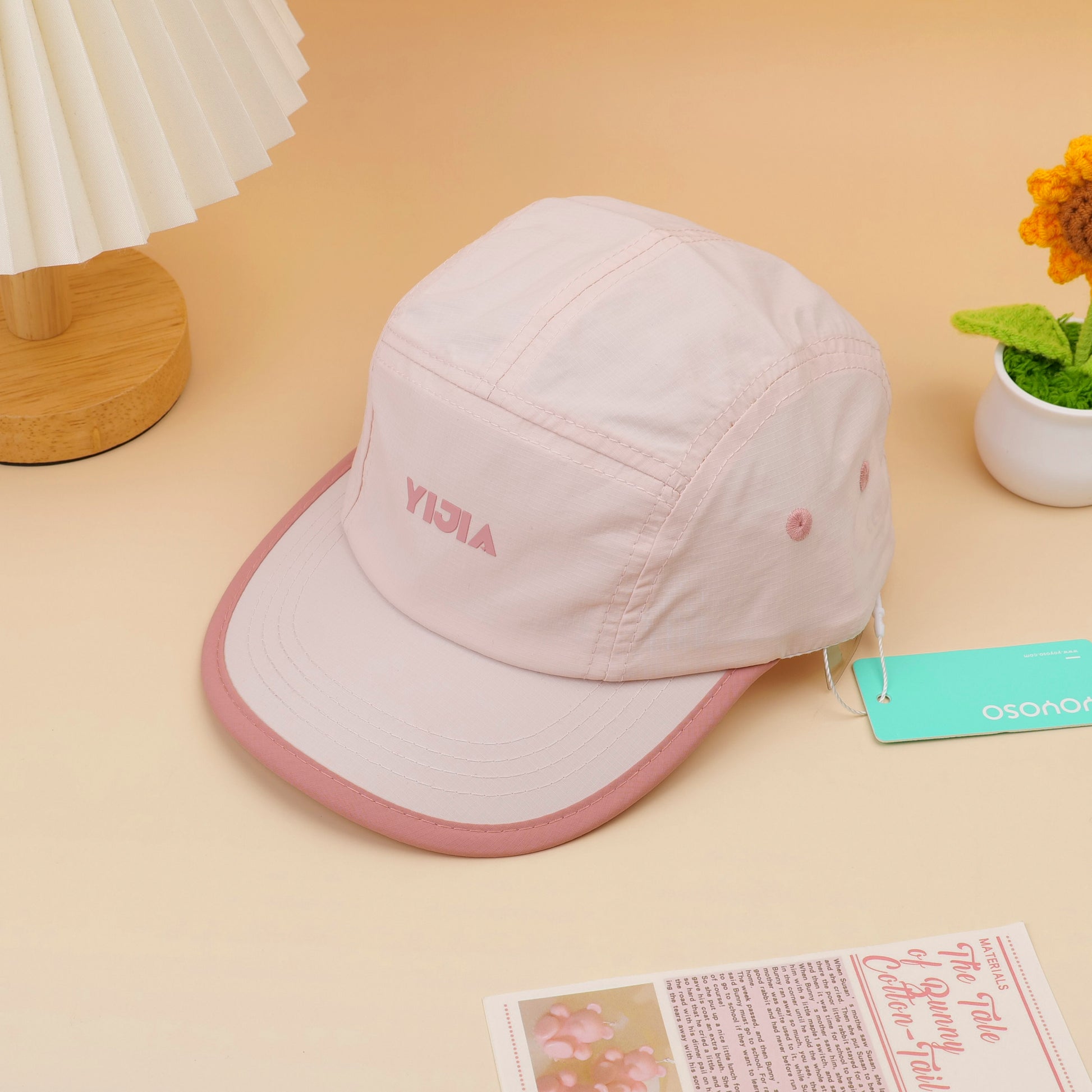 GORRA DE NIÑOS -ROSADA