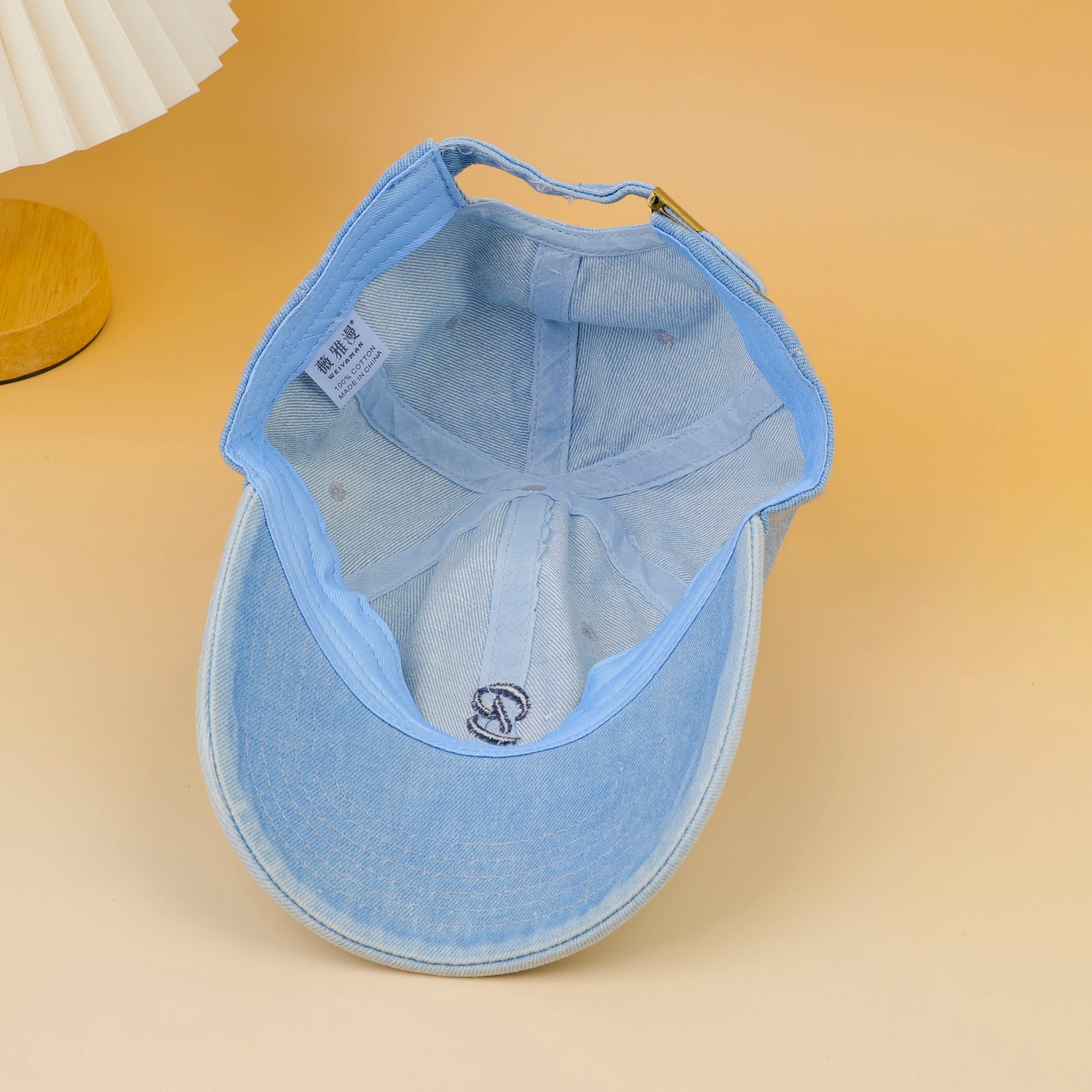 GORRA DE JEAN - AZUL CLARO