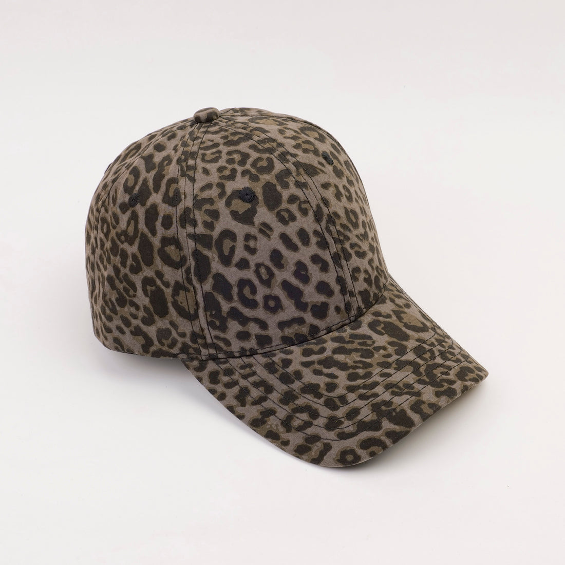 GORRA DE LEOPARDO -  GRIS