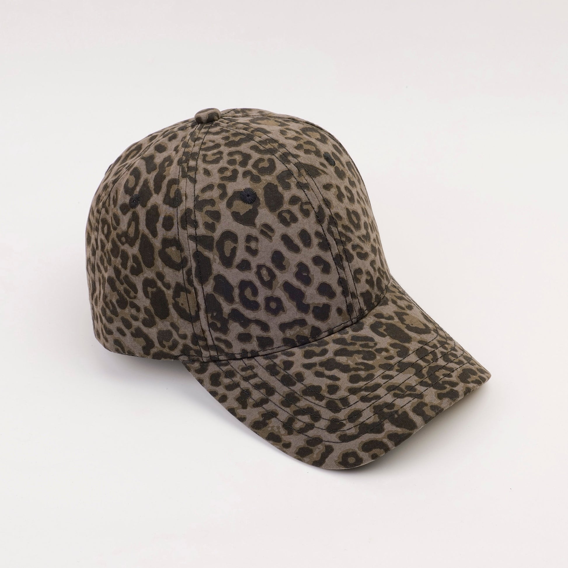 GORRA DE LEOPARDO -  GRIS