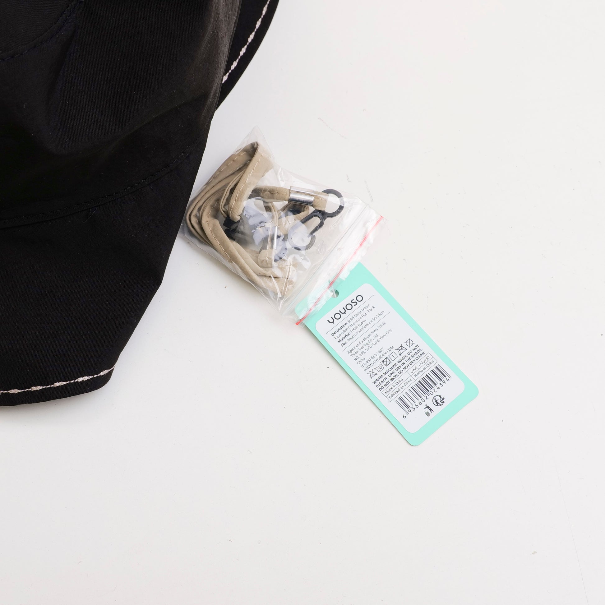 SOMBRERO PESCADOR - NEGRO